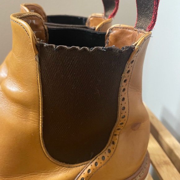 Allen Edmonds Brown Leather Walker Boots Men’s 9.5 - Picture 10 of 10